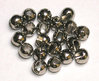 Tungsten-Perlen geschlitzt - silber