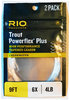 RIO Powerflex Plus Vorfach 9' - 2er-Pack