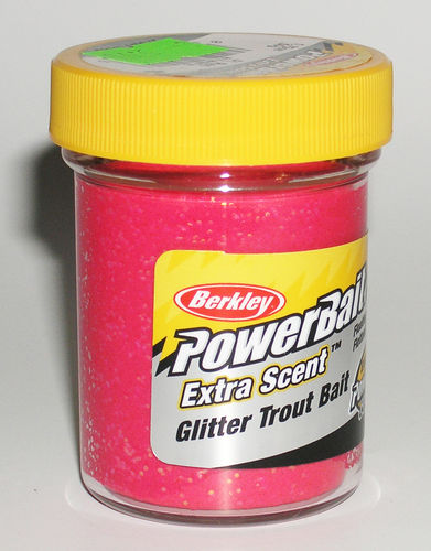 Berkley Trout Bait fluo-red Glitter