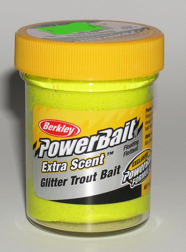 Berkley Trout Bait sunshine-yellow Glitter