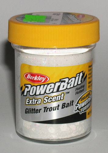 Berkley Trout Bait white Glitter