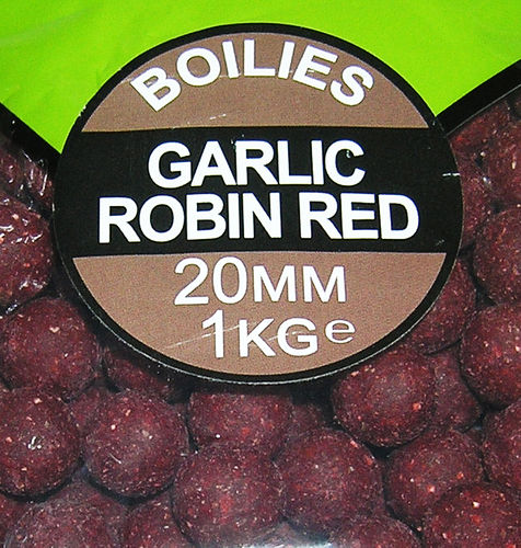 Boilie 20 mm - Garlic/Robin Red